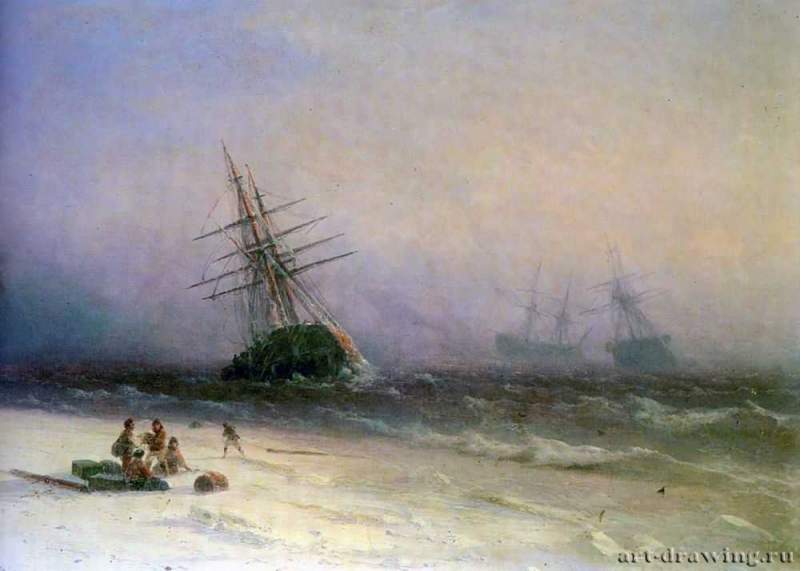 Кораблекрушение в Северном море. 1875 - Shipwreck in the North Sea. 1875
41 х 58 смХолст, маслоРомантизм, реализмРоссияВенеция. Остров св. Лазаря. Музей армянской конгрегации мхитаристов